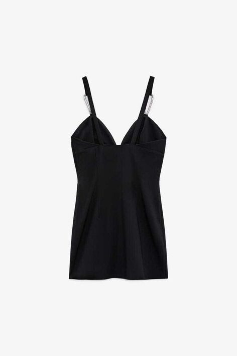 Taşlı Askılı Mini Tasarım Elbise Vıp Collection - Görsel 5